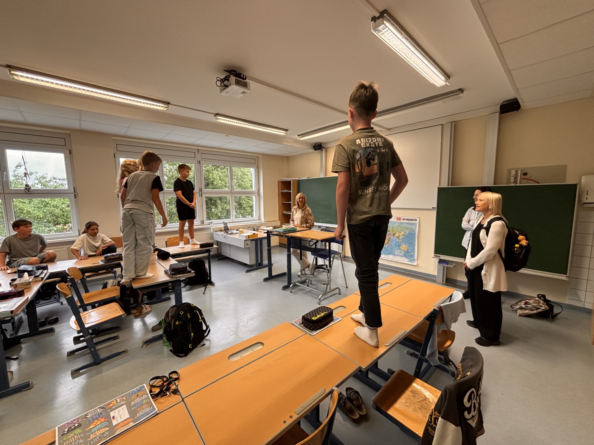 Foto Schüler Tisch